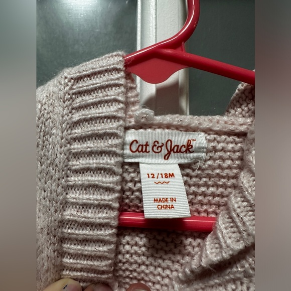 Cat & Jack Pink Poncho - Picture 3 of 6